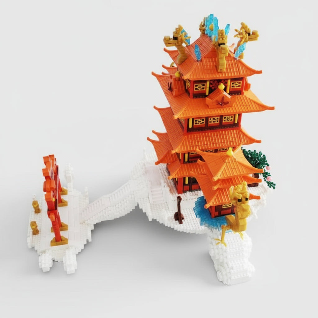 Palast auf Wolken | Bausteine