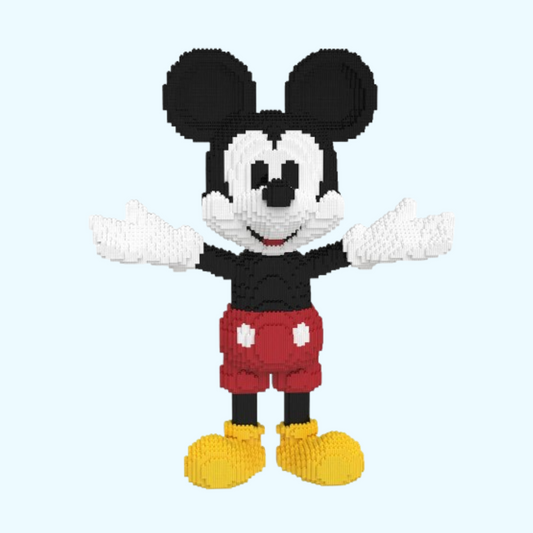 MEGA lachende Maus mit roter Hose | Bausteine