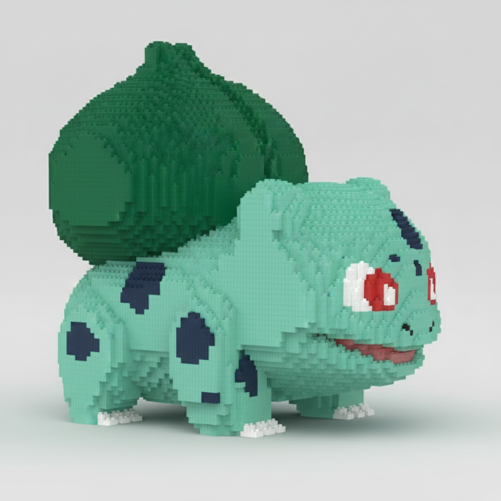 MEGA Grünes Blattwesen | Bausteine