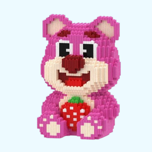 Baby Rosa Bär | Bausteine