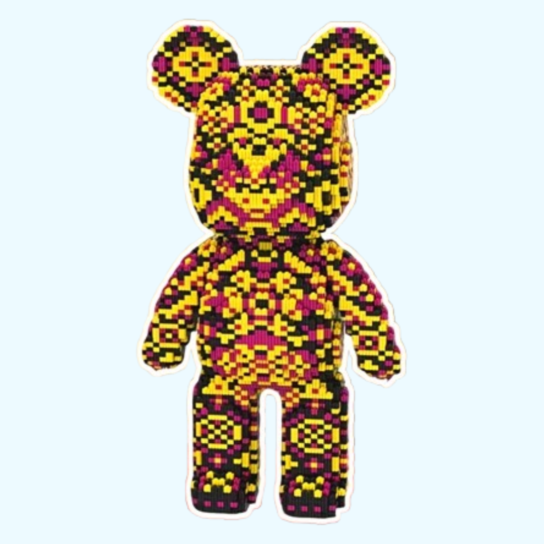 Mega Mandela Bär | Bausteine