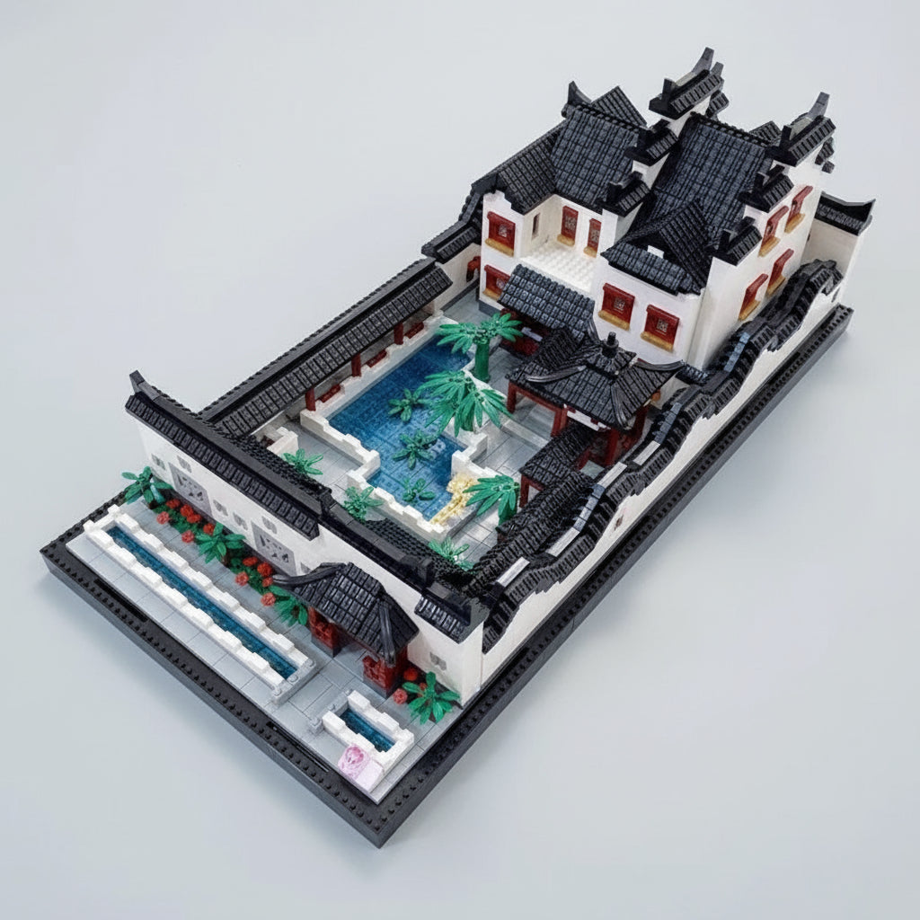 Villa mit Innenhof | Bausteine