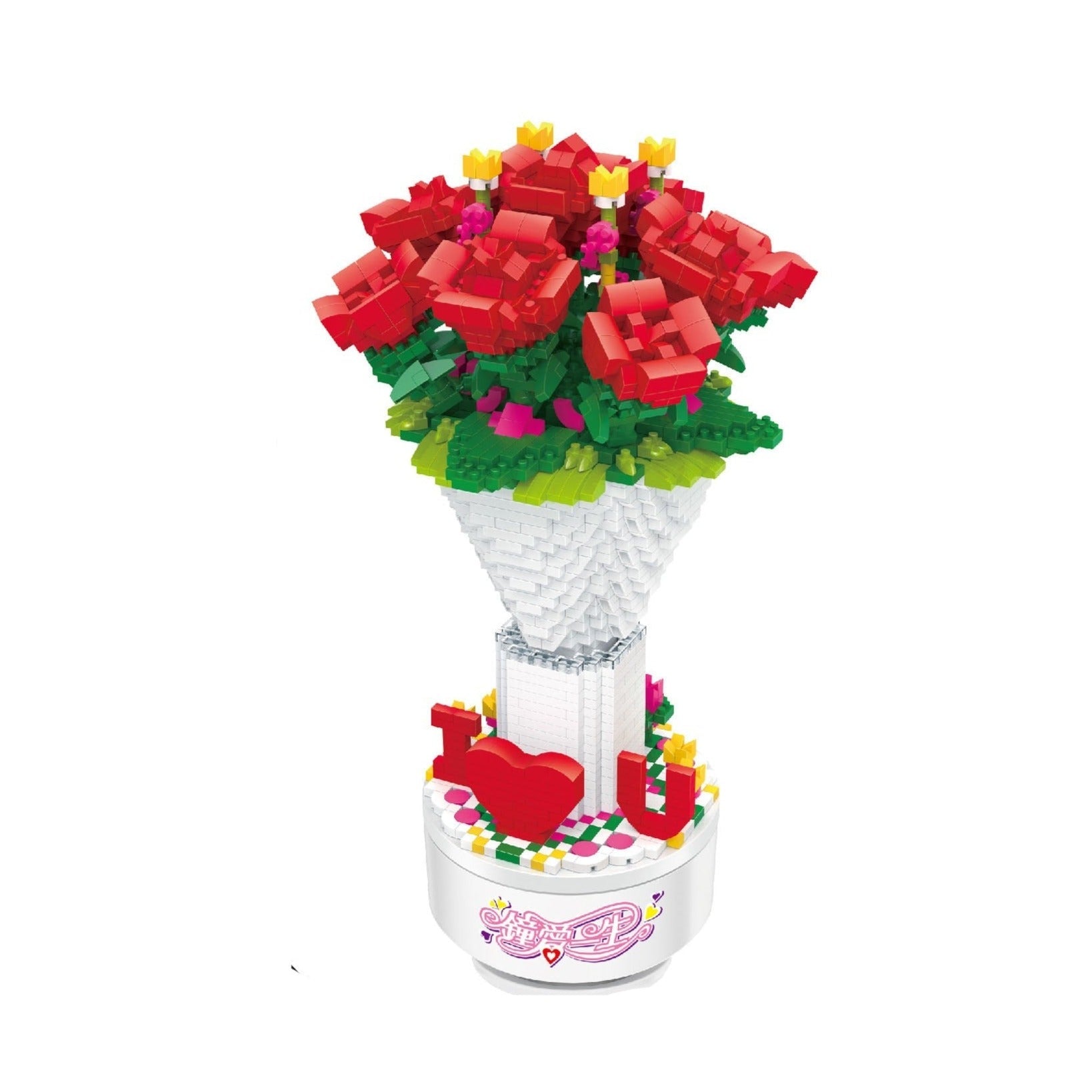 Spieldose Rosen | Bausteine