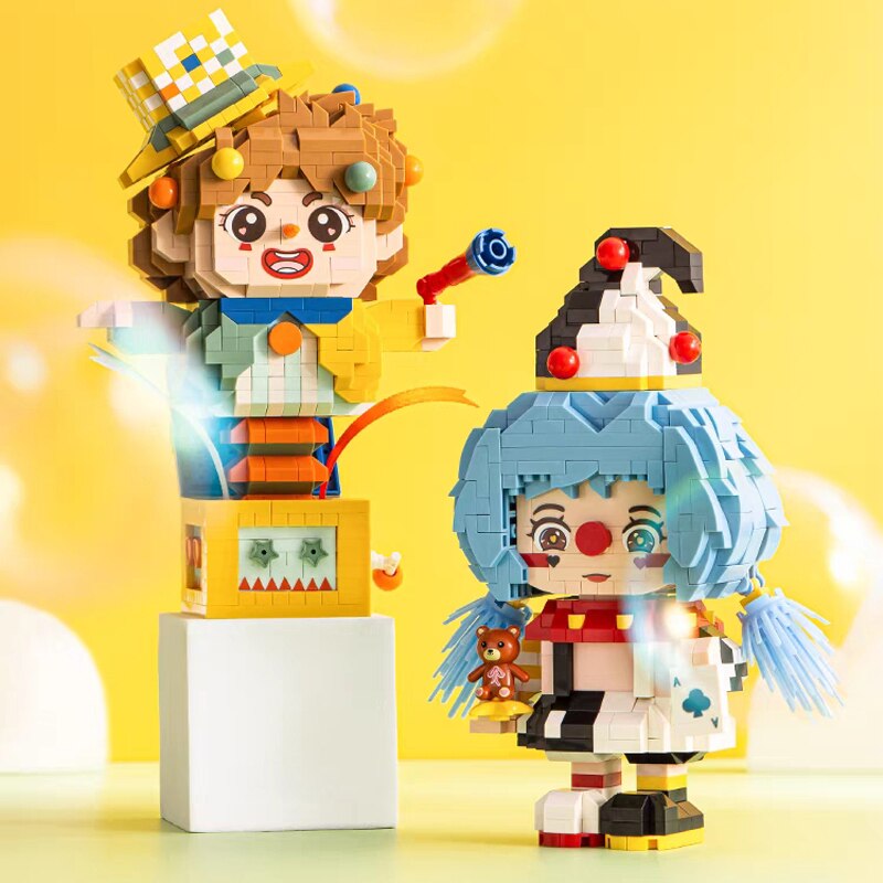Lustiger Clown | Bausteine
