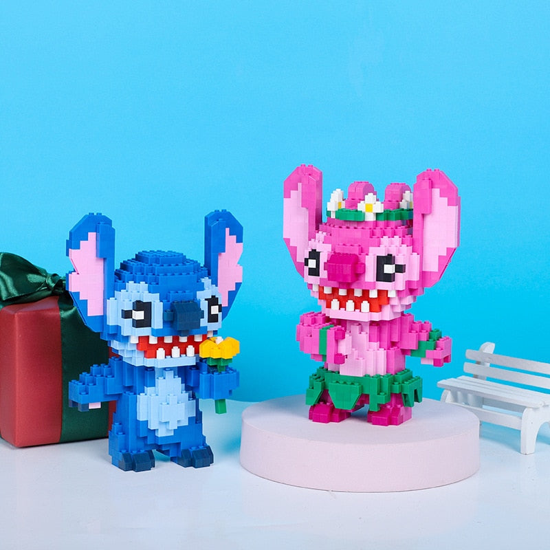 Blaues Wesen familie | Bausteine