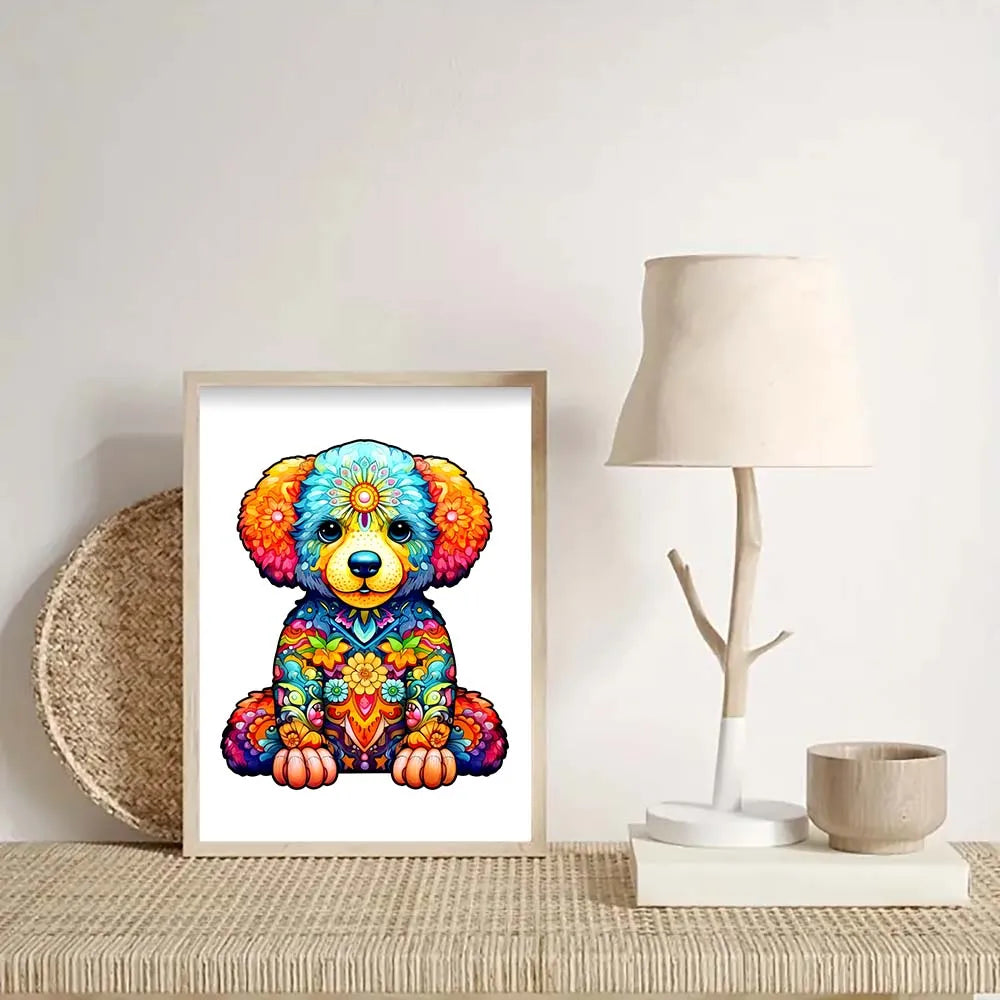 Welpe | 2D Holzpuzzle