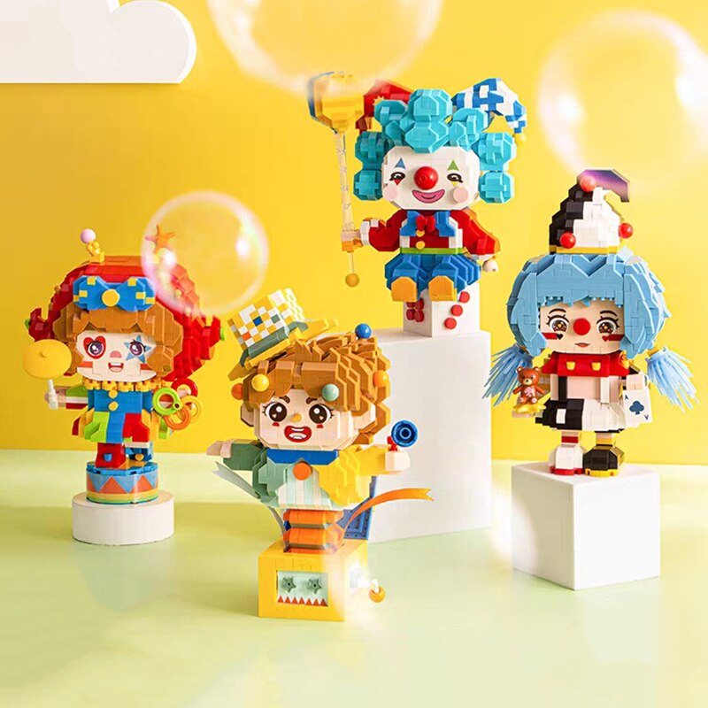 Lustiger Clown | Bausteine