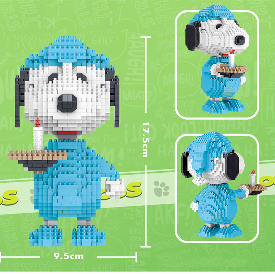 Fiktiver Beagle mit Kerze