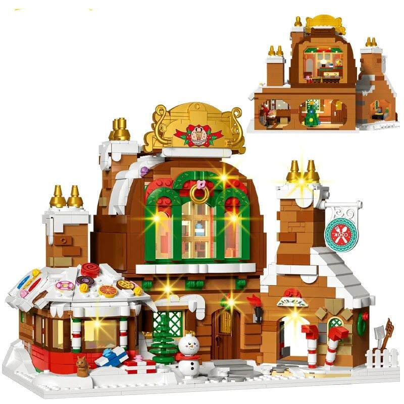 Großes Pfefferkuchenhaus | Bausteine