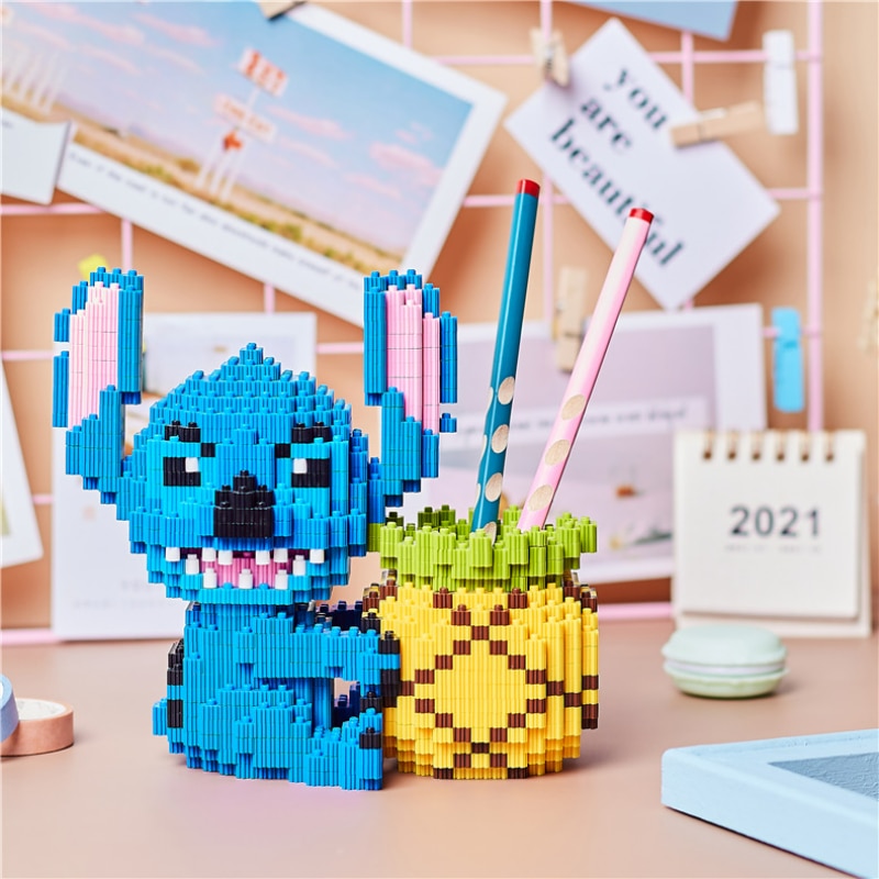 Blaues Wesen Stiftablage | Bausteine