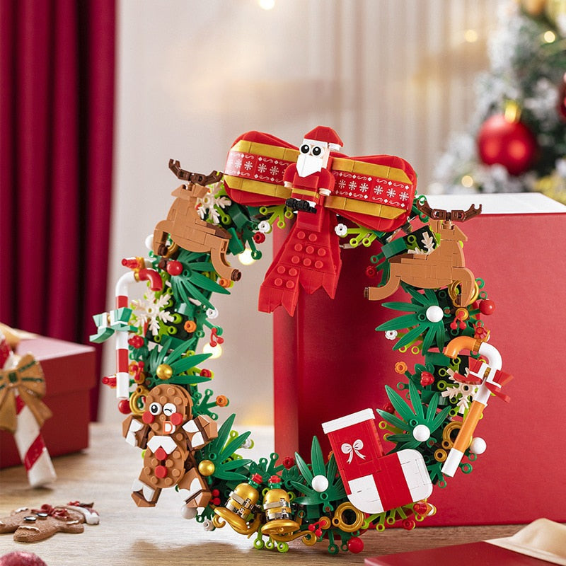 Weihnachtskranz | Bausteine