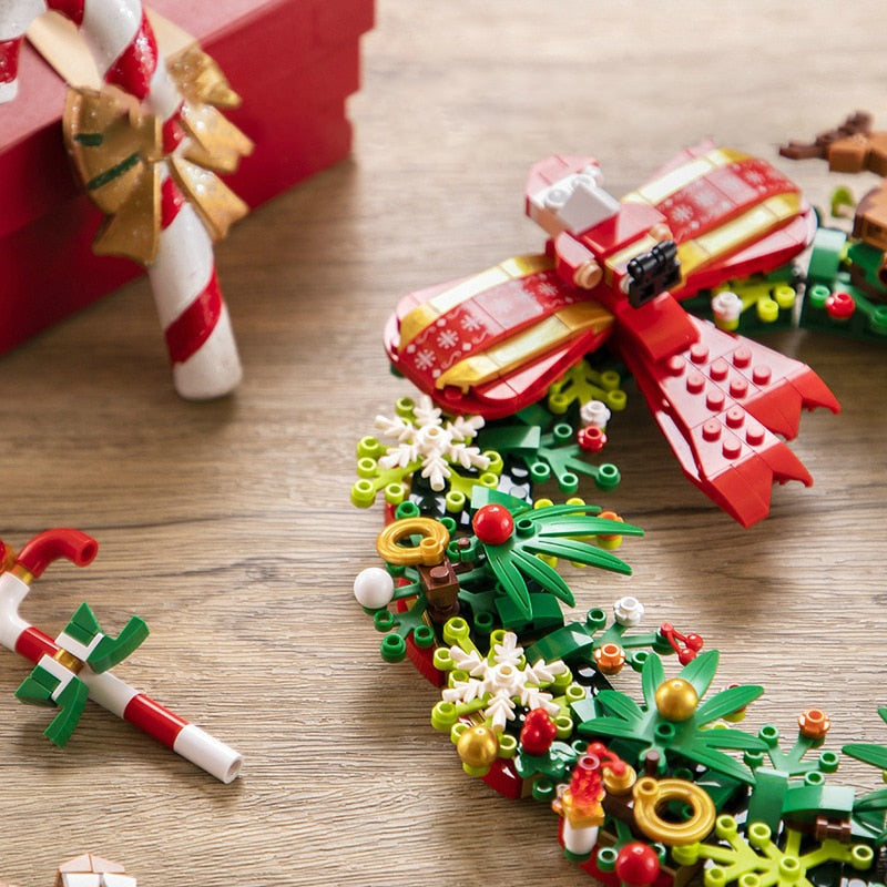 Weihnachtskranz | Bausteine