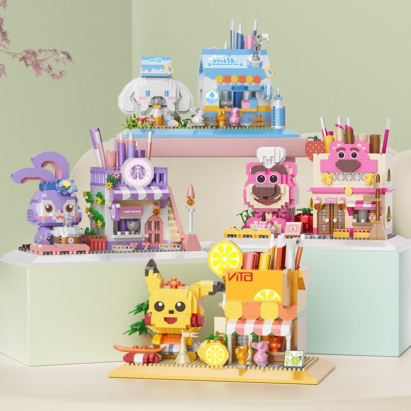 gelbes Blitzmonster Stiftablage | Bausteine