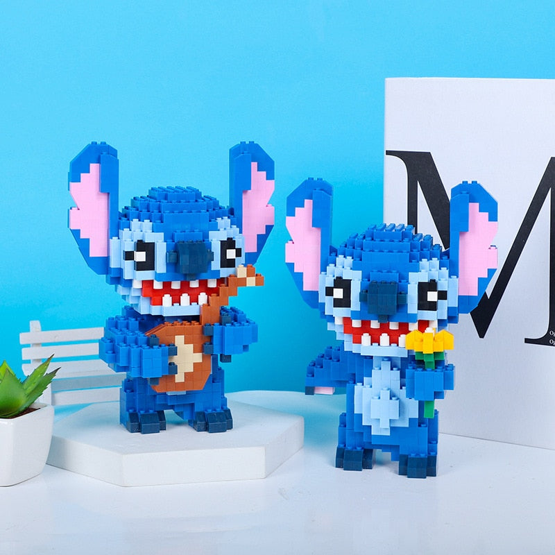 Blaues Wesen familie | Bausteine