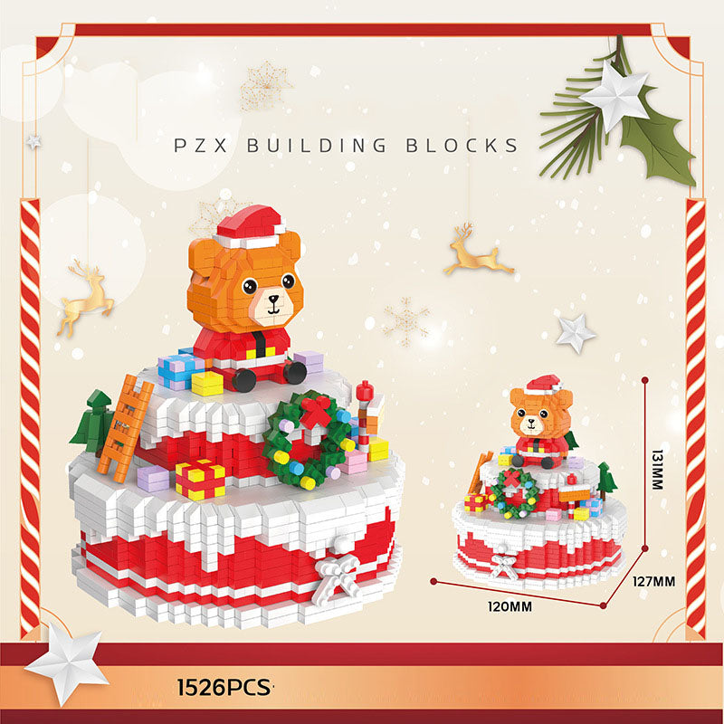 Weihnachtstablett  | Bausteine