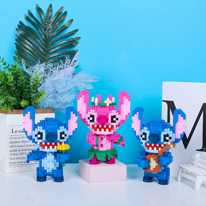 Blaues Wesen familie | Bausteine