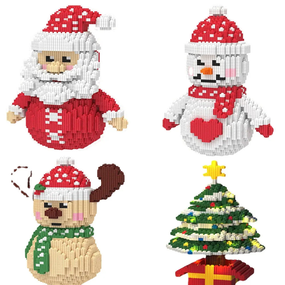 Lustiger Weihnachtsmann | Bausteine
