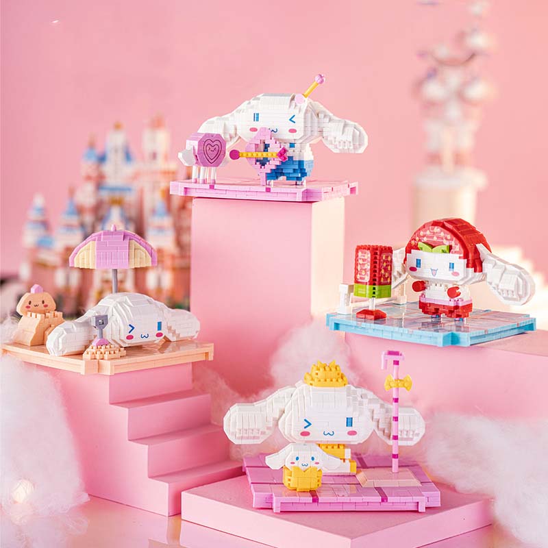 Weißer Hund Amor  | Bausteine