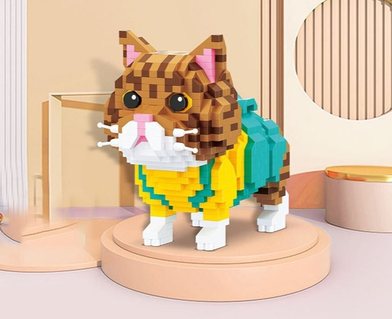 Niedliche Katze | Bausteine