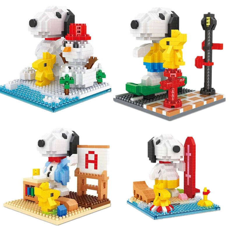 Fiktiver Beagle am Strand | Bausteine