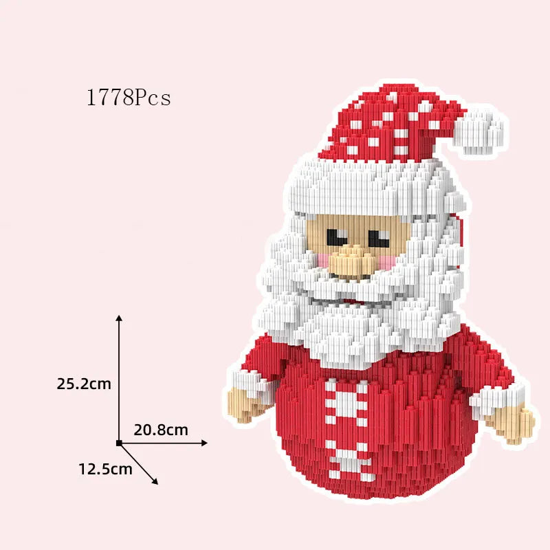 Lustiger Weihnachtsmann | Bausteine