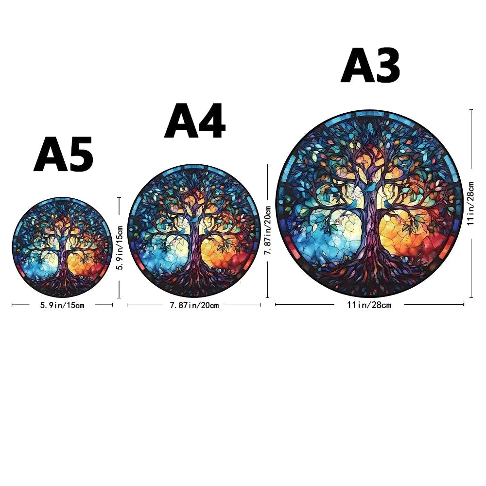 Baum | 2D Holzpuzzle