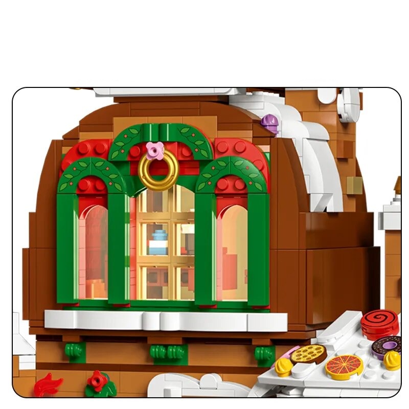 Großes Pfefferkuchenhaus | Bausteine