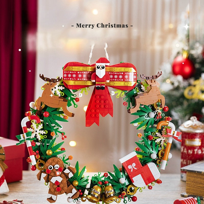 Weihnachtskranz | Bausteine