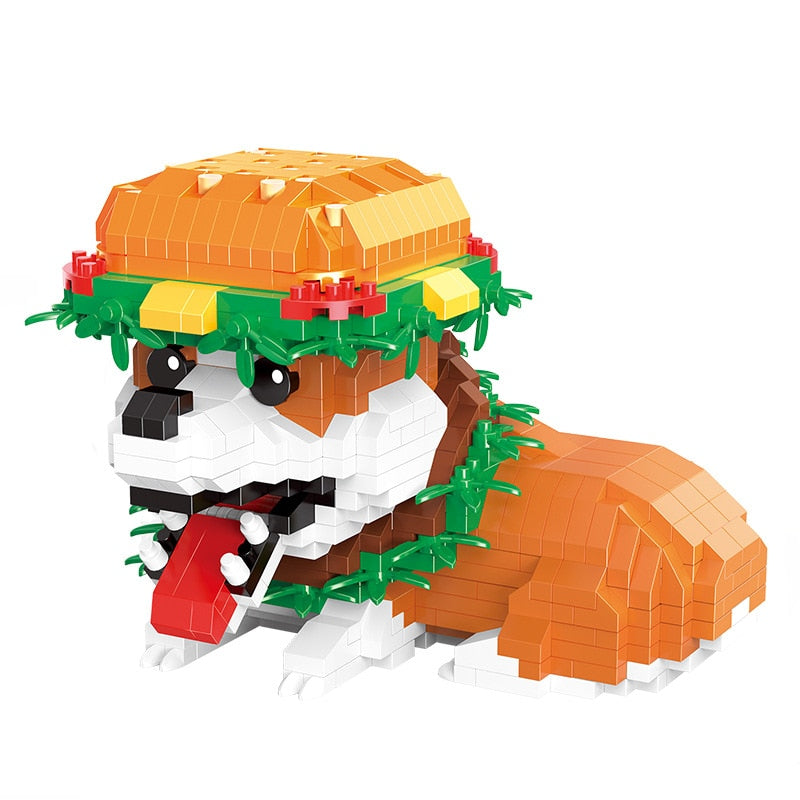 Hamburger Hund | Bausteine