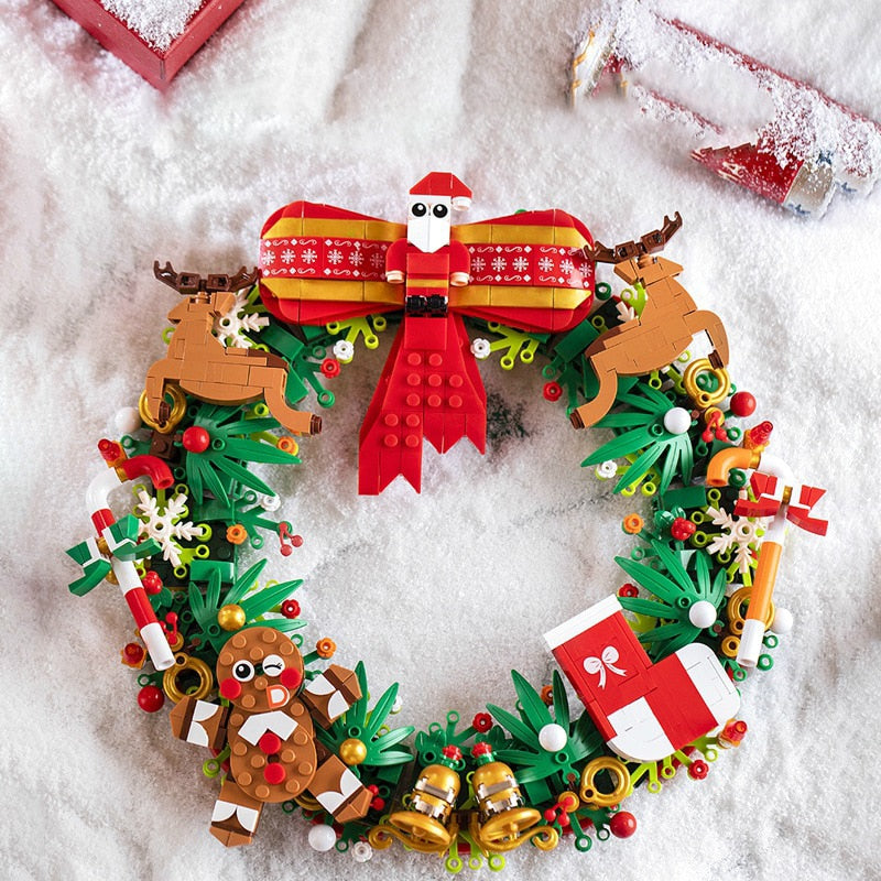 Weihnachtskranz | Bausteine