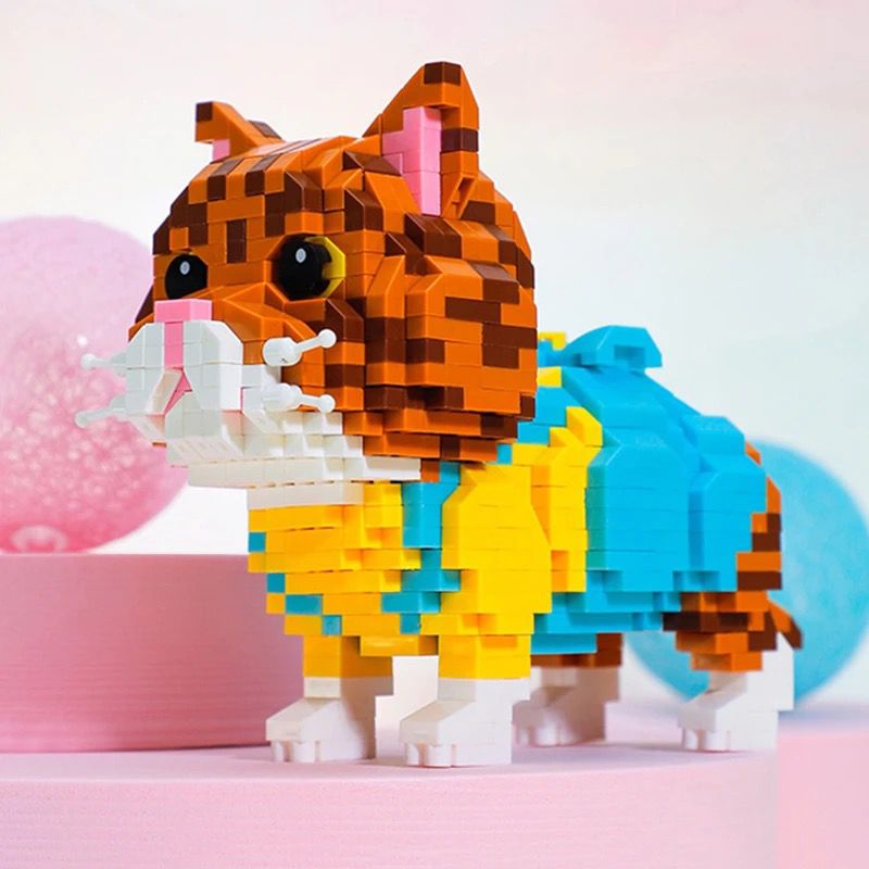 Niedliche Katze | Bausteine