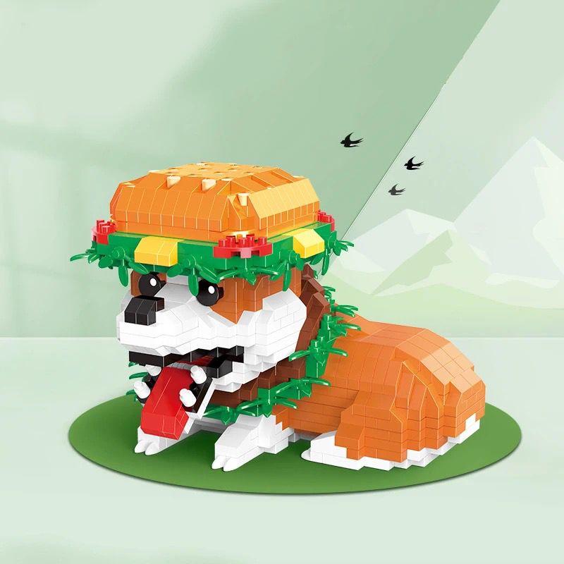 Hamburger Hund | Bausteine