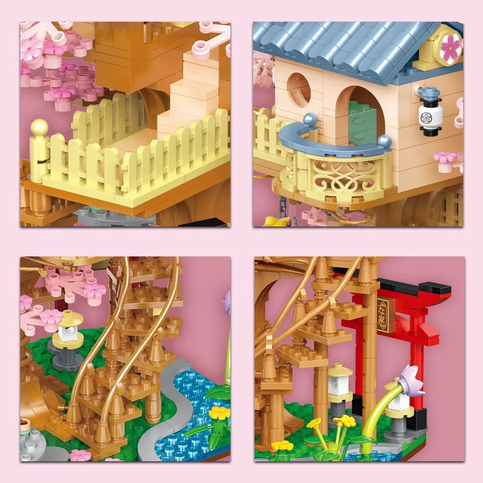 Niedliches Baumhaus  | Bausteine