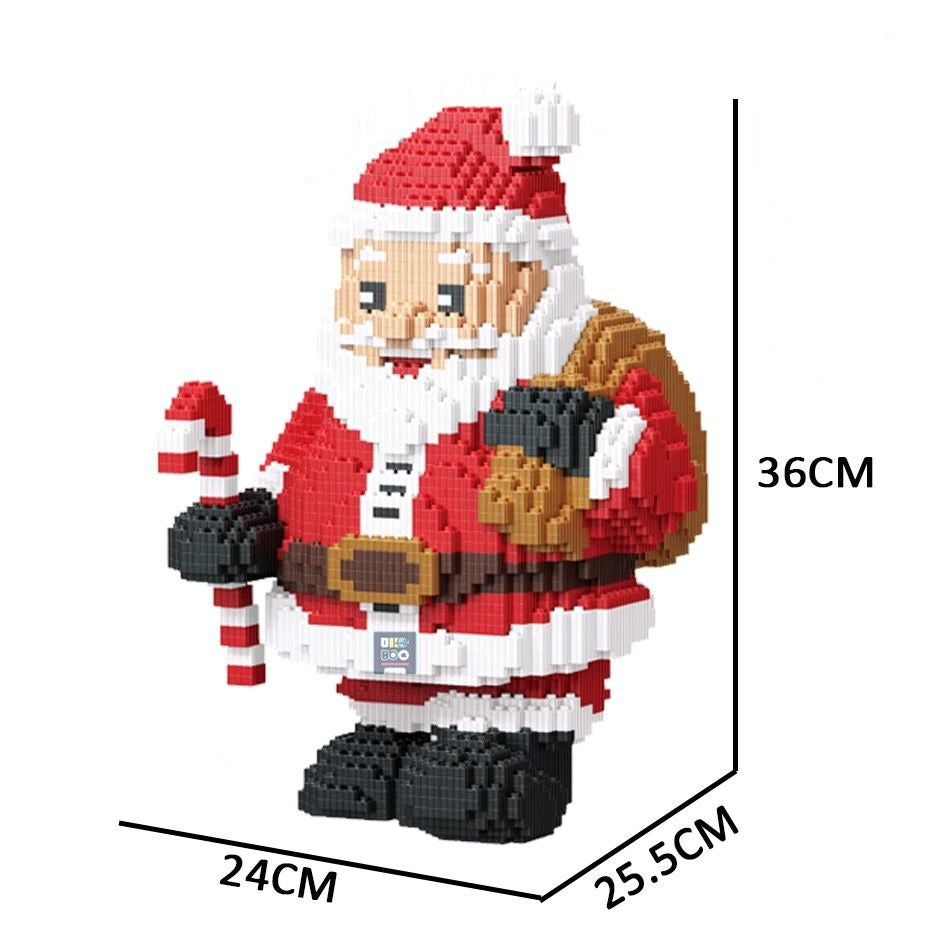 Weihnachtsmann mit Säuregabel
