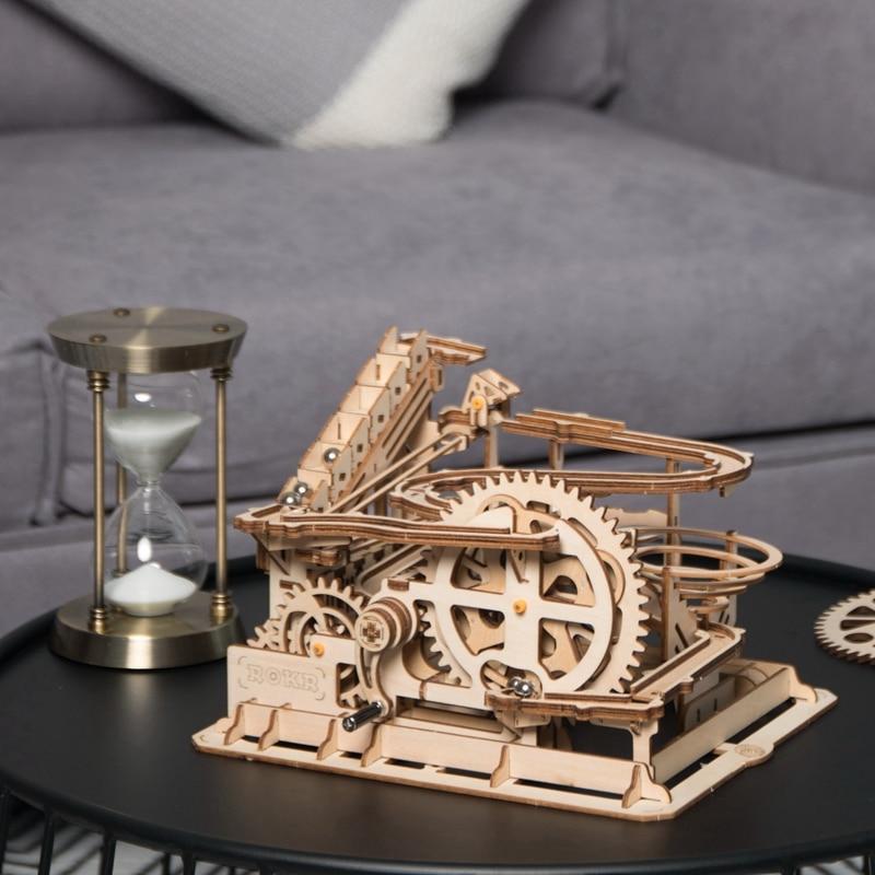 Achterbahn mit Kugelbahn | 3D Puzzle