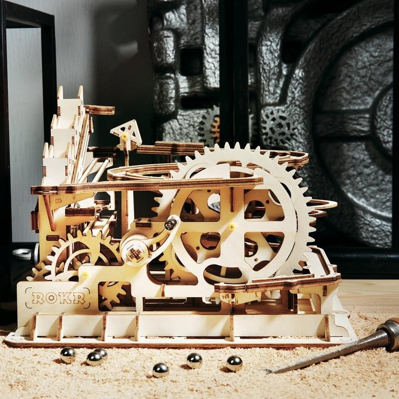 Achterbahn mit Kugelbahn | 3D Puzzle