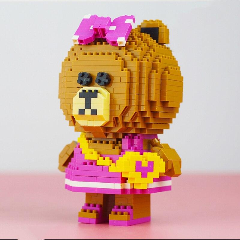 Mädchen Bär | Bausteine