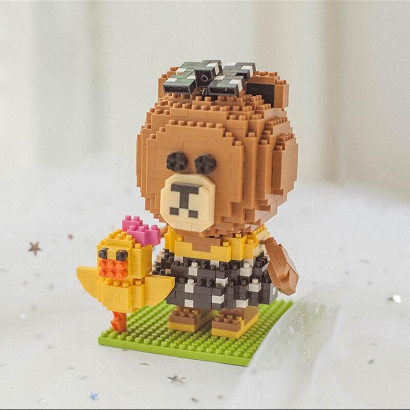 Bär mit Küken  | Bausteine