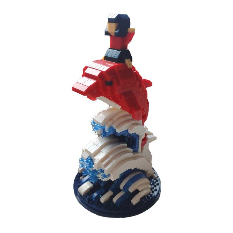 Delphin auf Golf  | Bausteine