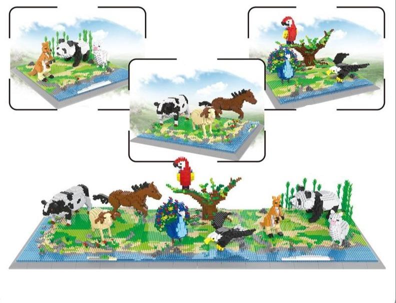 Alle Land- und Himmelstiere  | Bausteine