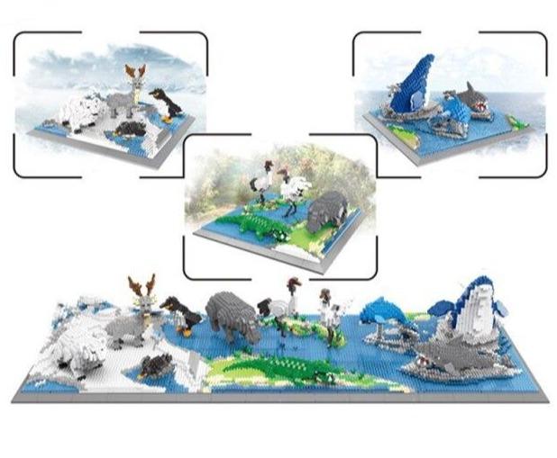 Alle Wasser- und Eistiere | Bausteine