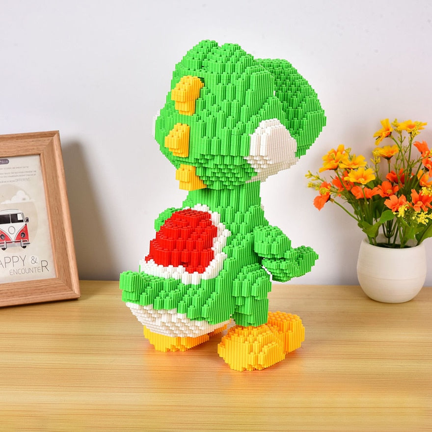 Mega grüner Dino | Bausteine