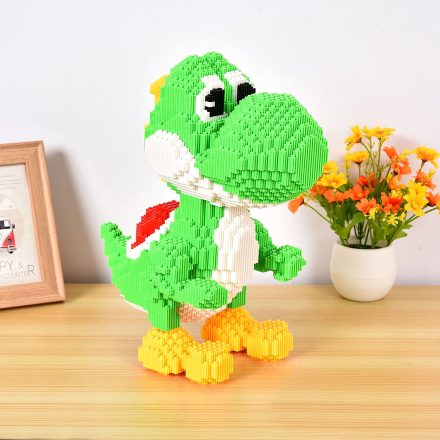 Mega grüner Dino | Bausteine
