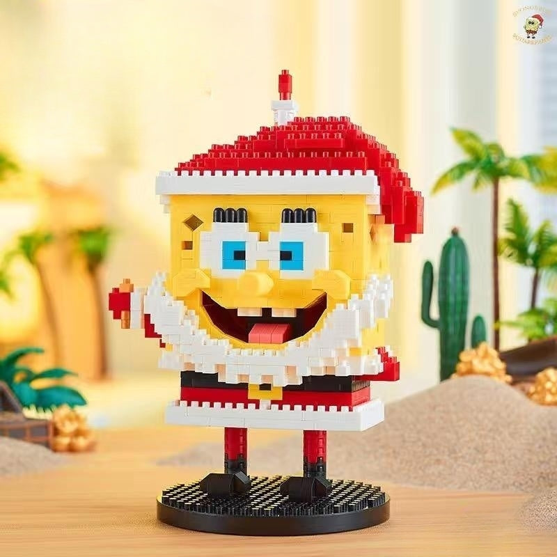 Gelber Schwamm-Familie | Bausteine