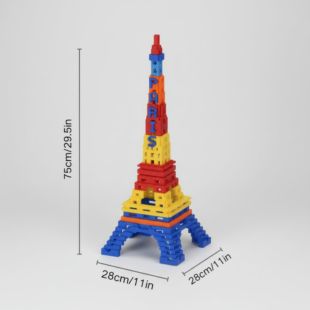 Bunte Eiffelturm | Bausteine