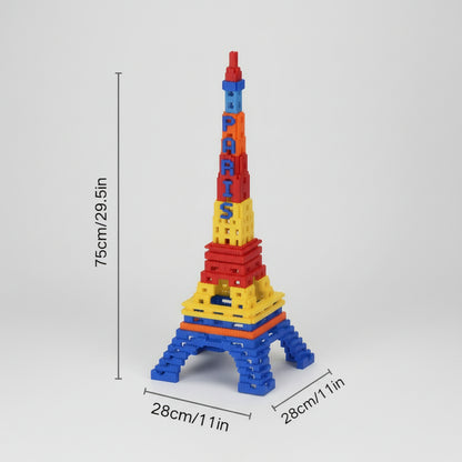Bunte Eiffelturm | Bausteine