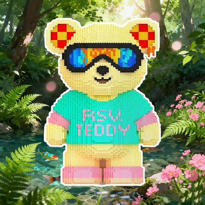 Coole Teddybär | Bausteine