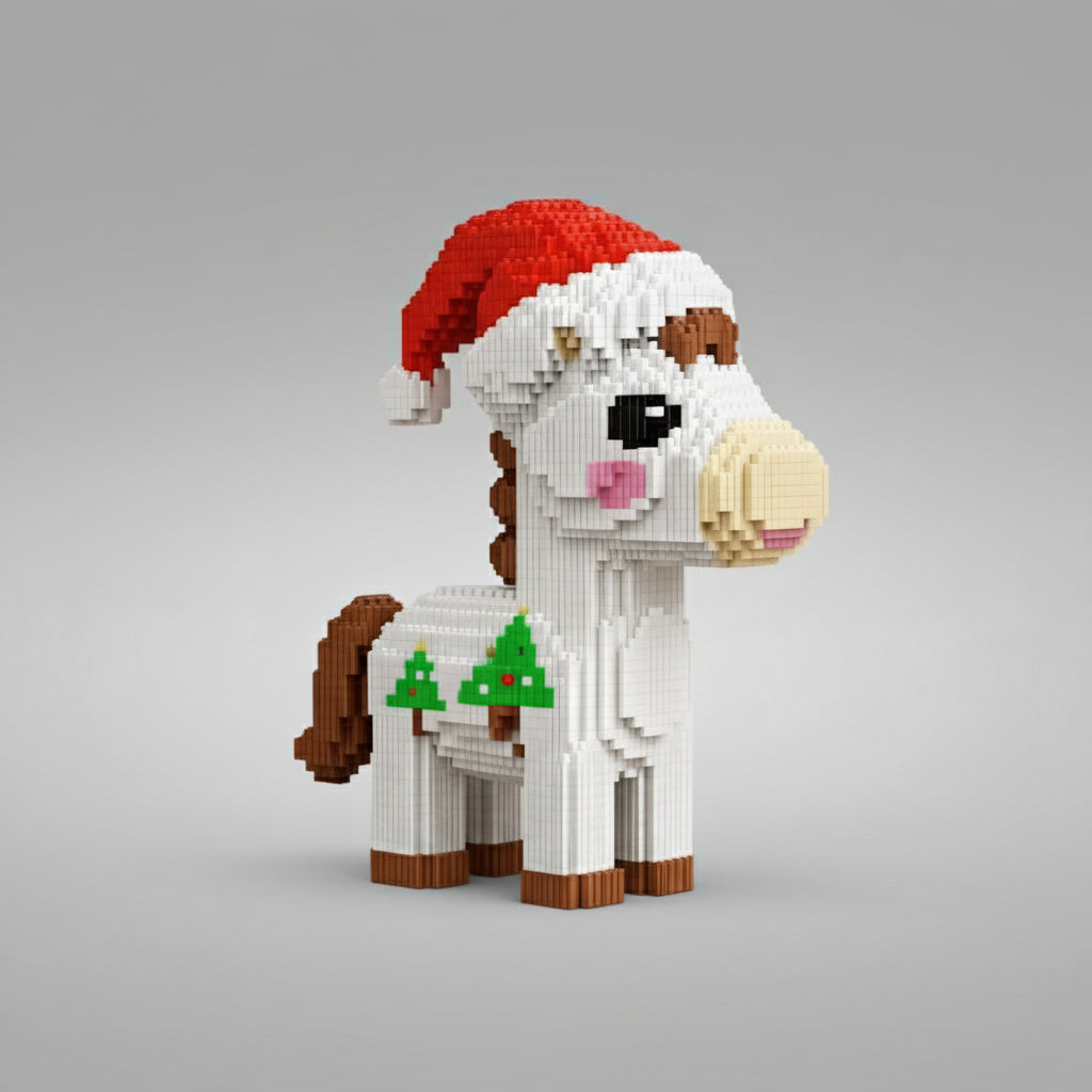Weihnachts-Pferd | Bausteine