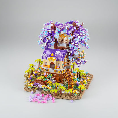 Lila Baumhaus | Bausteine