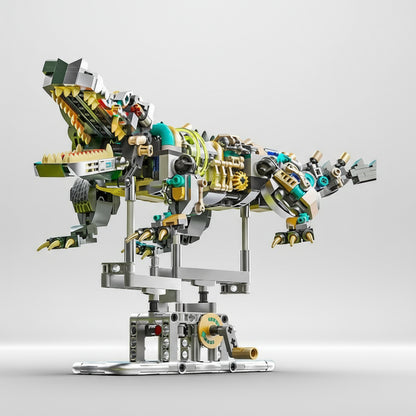 Bewegliches Krokodil | Bausteine